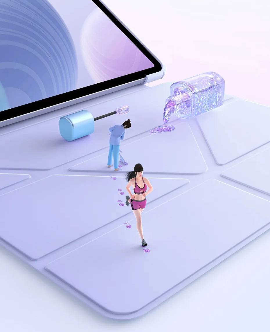 Capa Protetora com Suporte para iPad Baseus
