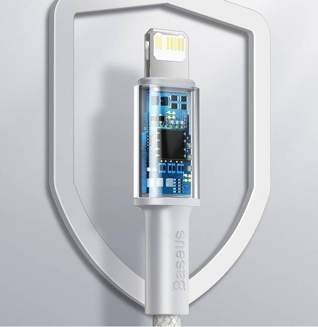 Cabo USB C Lightning PD 20W carregamento rápido Baseus