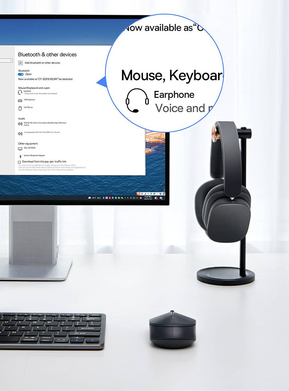 Adaptador USB Bluetooth 5.3 Baseus
