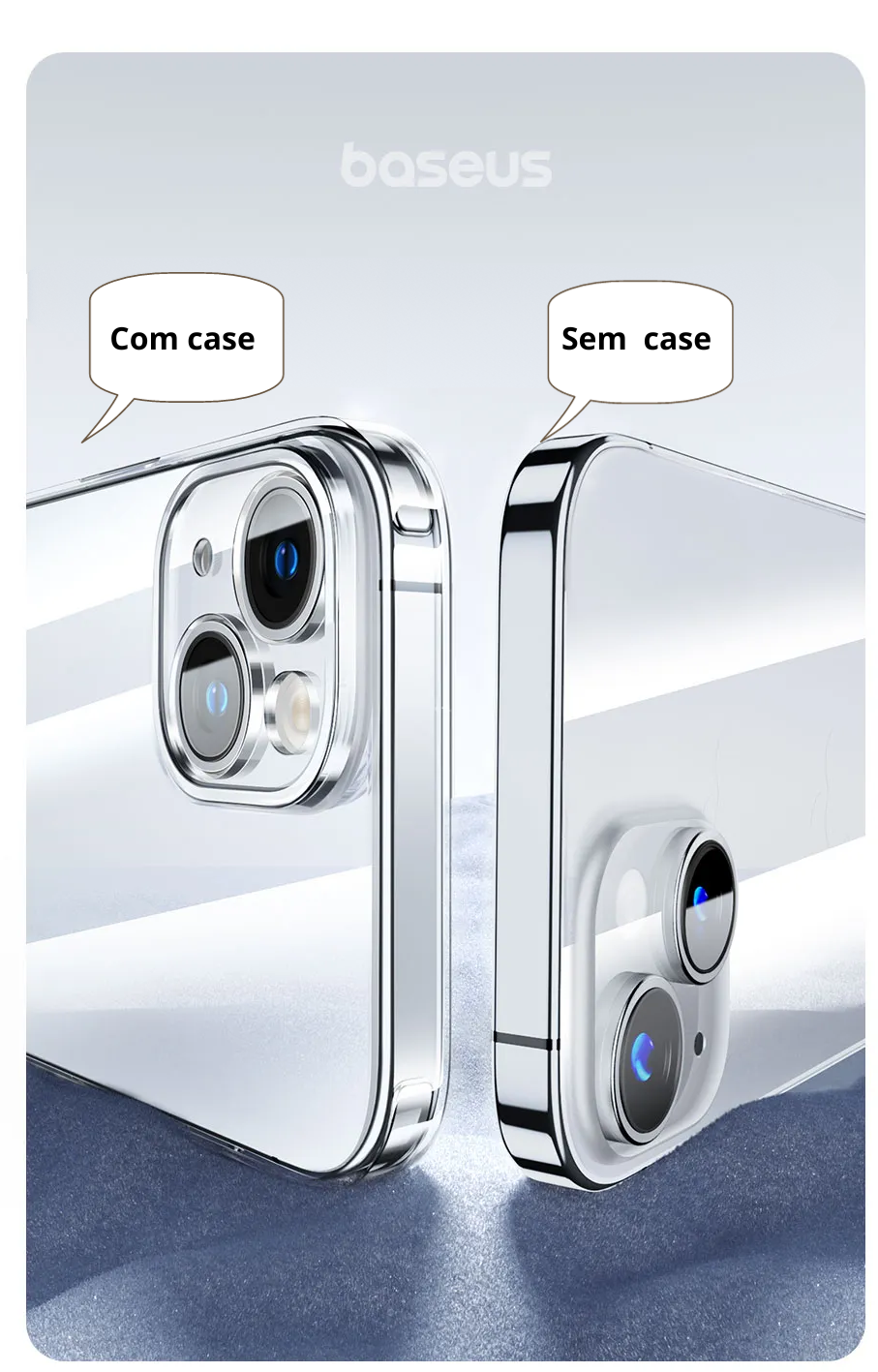 Capa Transparente para iPhone 15 Baseus