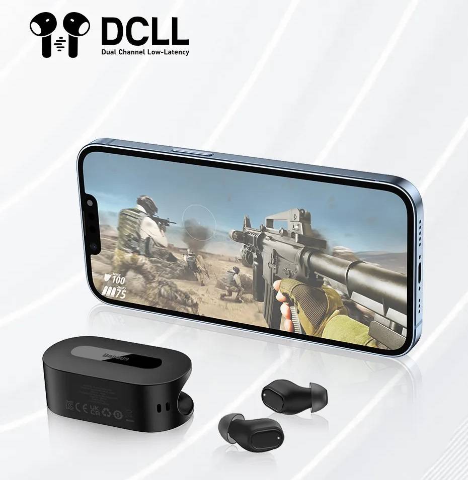 Fone de Ouvido Bowie EZ10 Bluetooth 5.3 Baseus