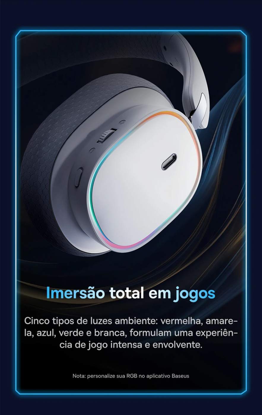 Headset Bluetooth 5.3 AeQur GH02 Baseus