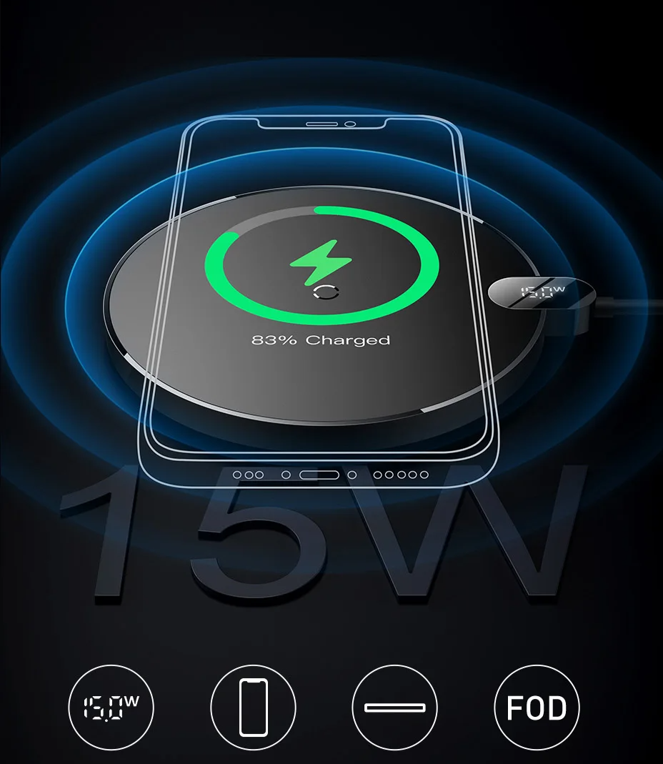 Carregador 15W MagSafe Baseus