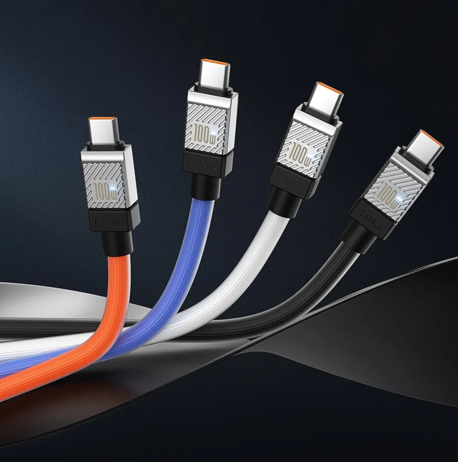 Cabo USB C de Carregamento Rápido 100W Baseus