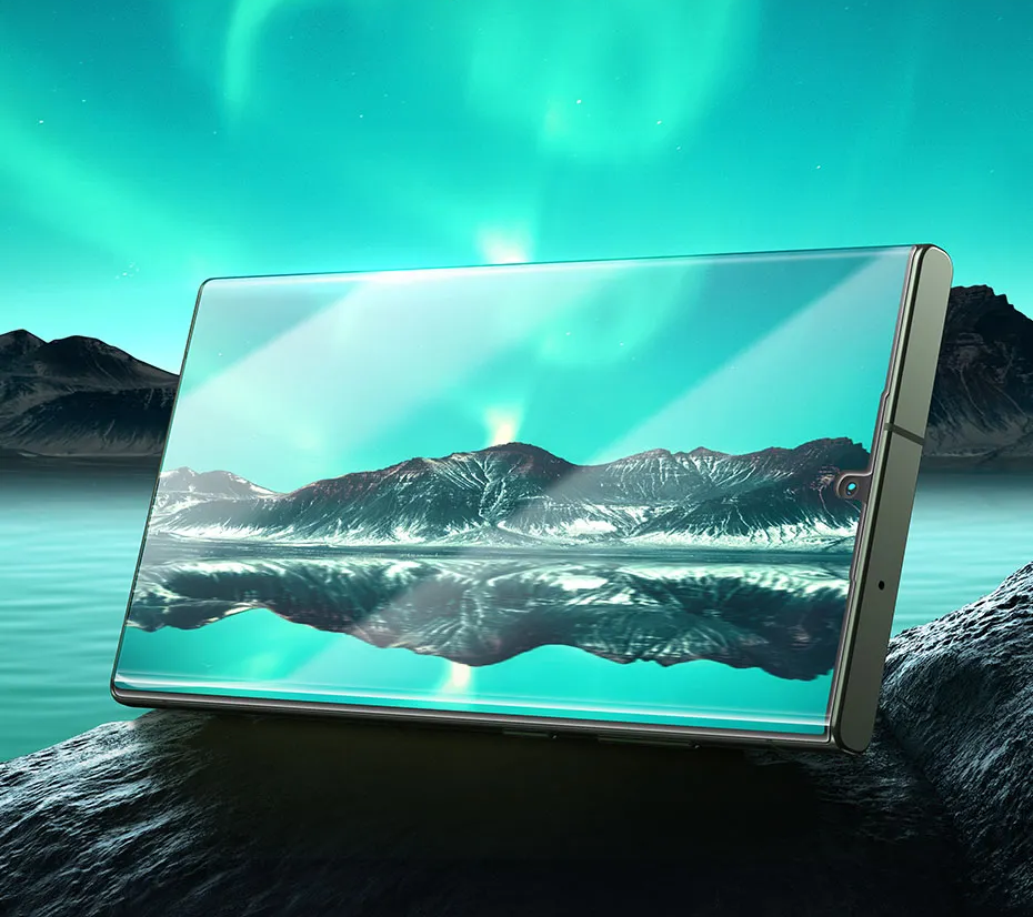 Película de Vidro para Samsung Galaxy S23 Ultra e S22 Ultra Baseus