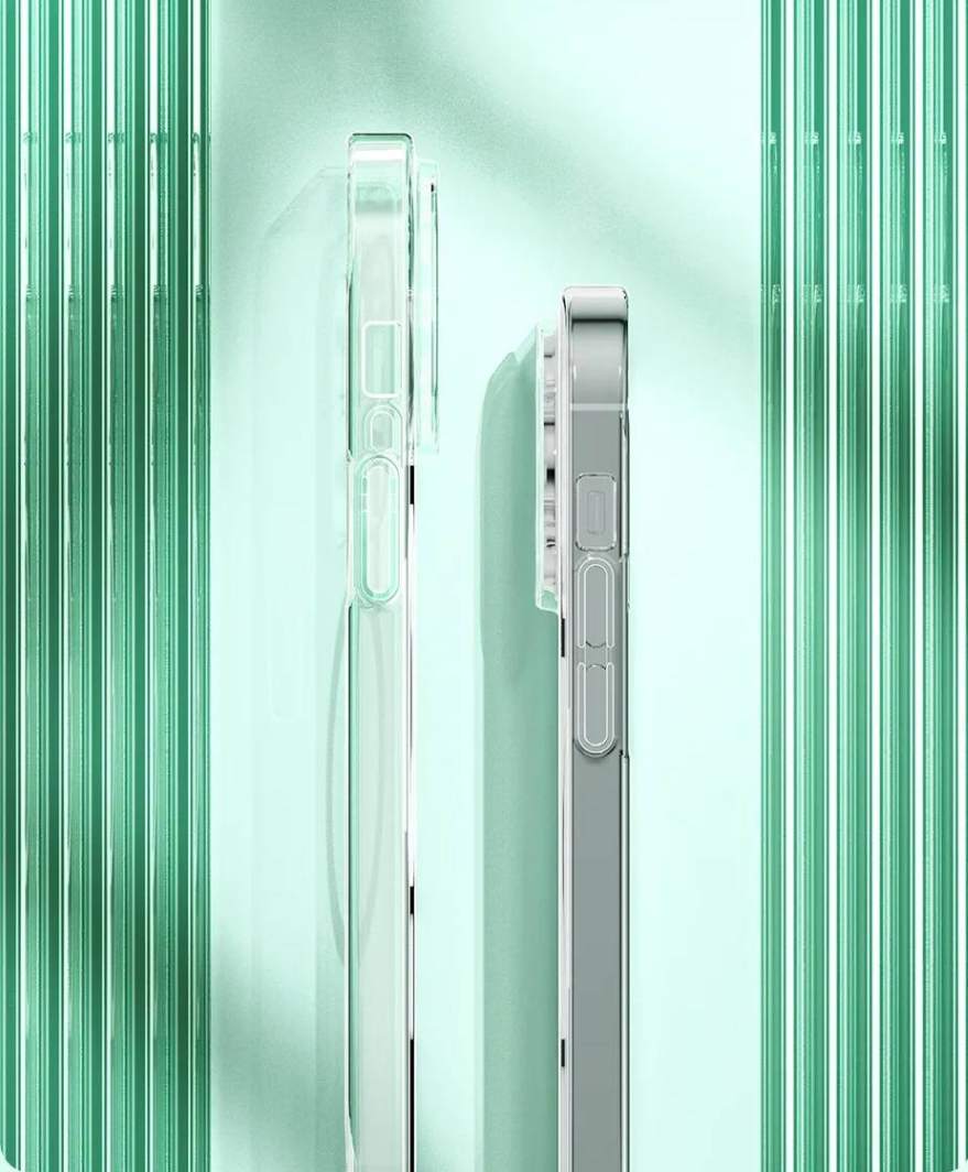 Kit Capa Transparente Magnética para iPhone 15 + Película Baseus