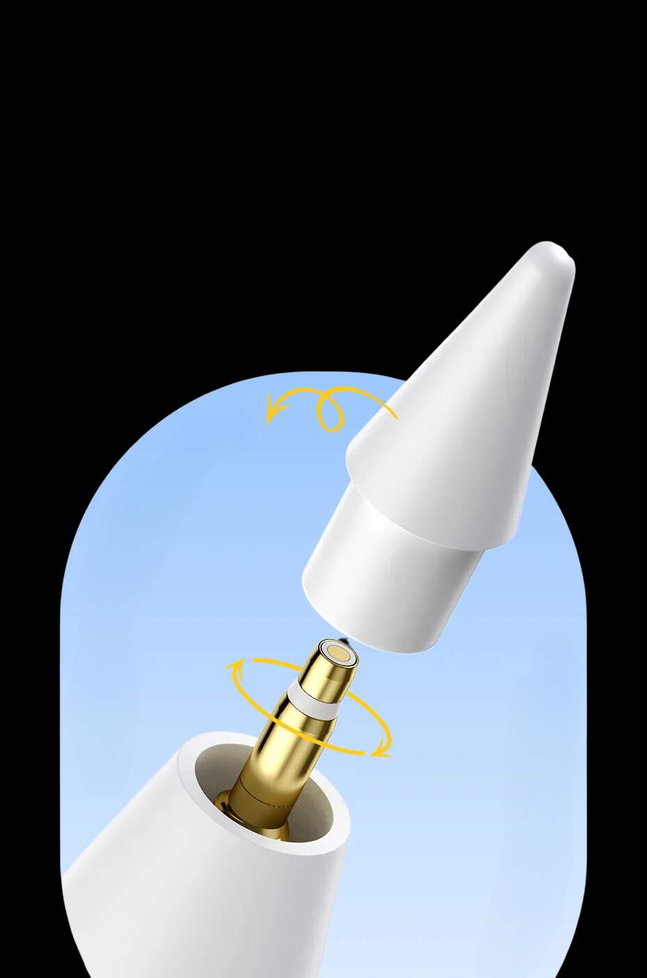Caneta Capacitiva Stylus Plug-in Baseus