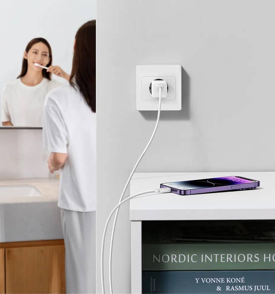 Carregador Mini 30W GaN5 PD USB C Baseus