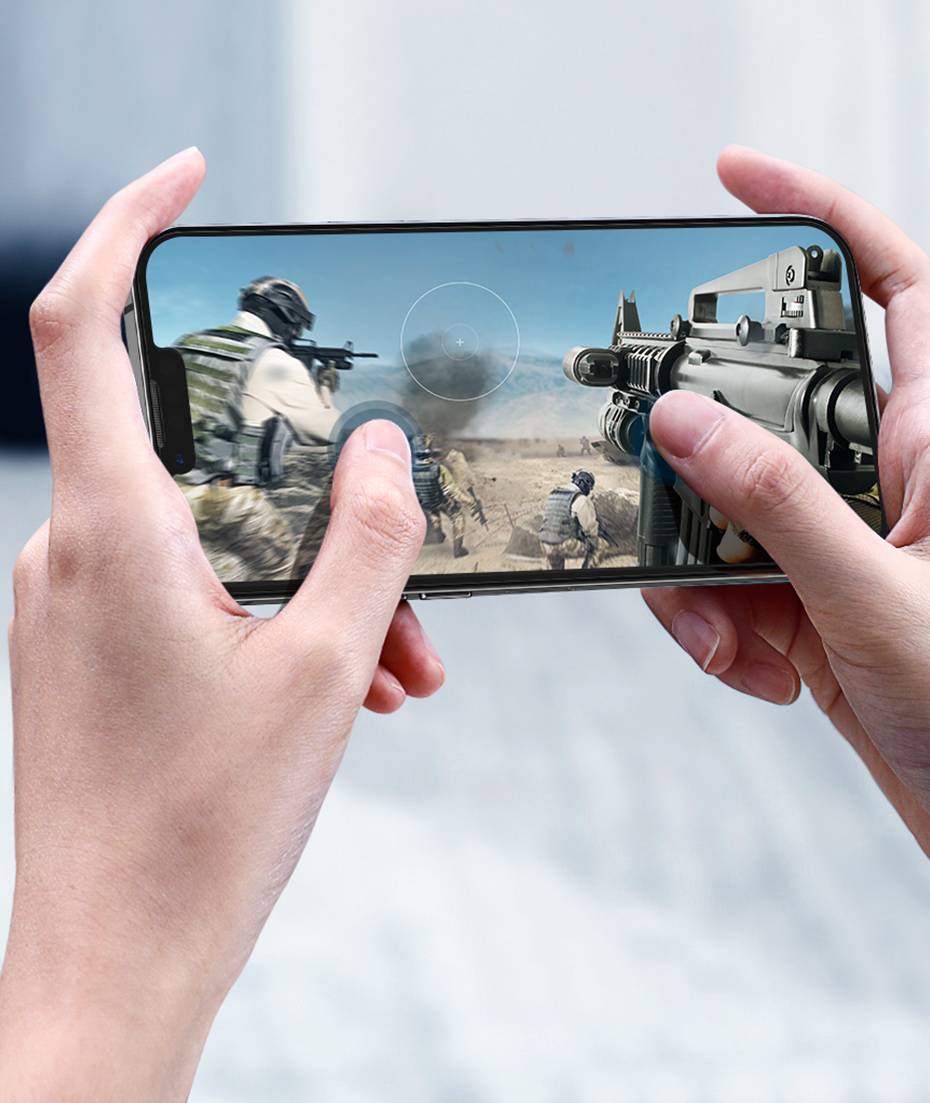 Película de Alta Definição para iPhone X/11/12/13/14 2 Pçs Baseus
