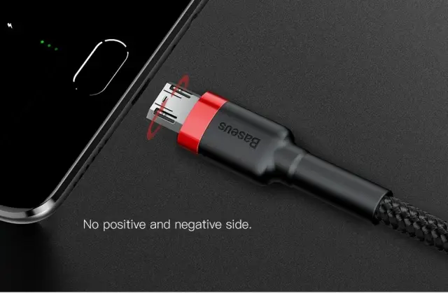 Cabo micro USB 2,4A Baseus