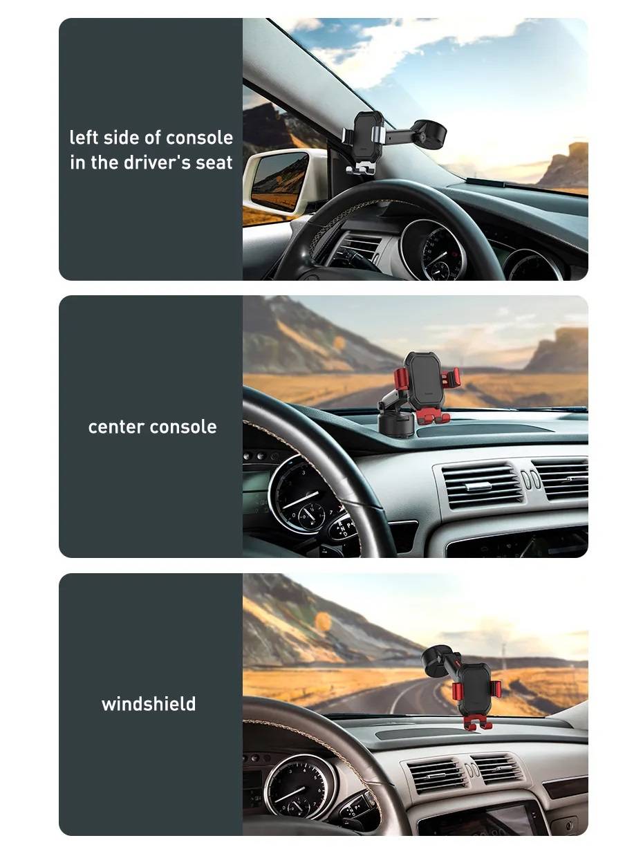 Suporte de Gravidade para Telefone Baseus