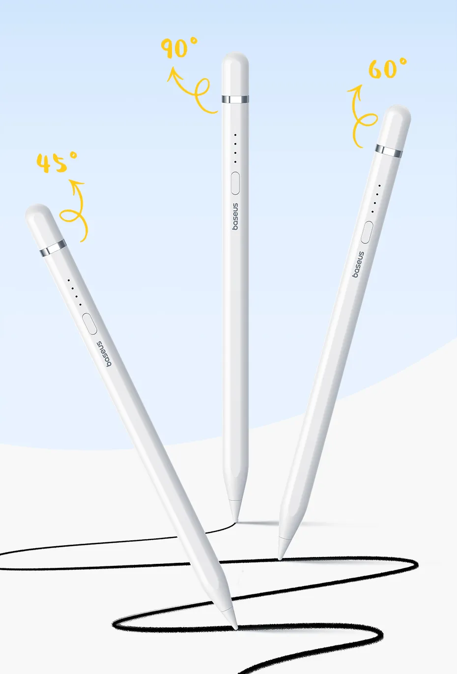 Caneta Capacitiva Stylus Plug-in Baseus
