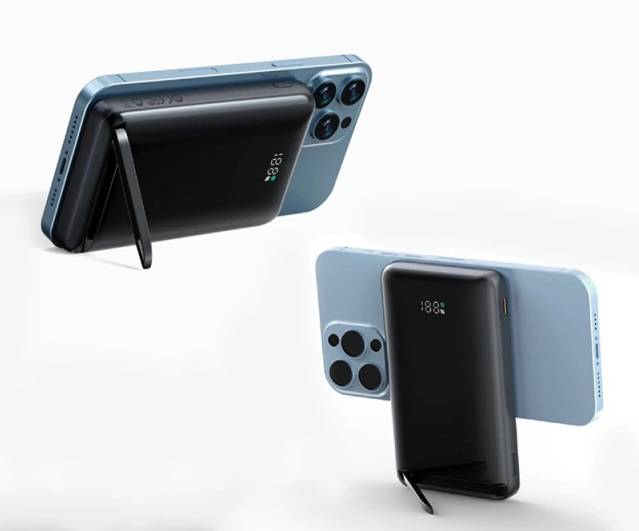 Power Bank magnético com suporte 10000mAh 20W Baseus