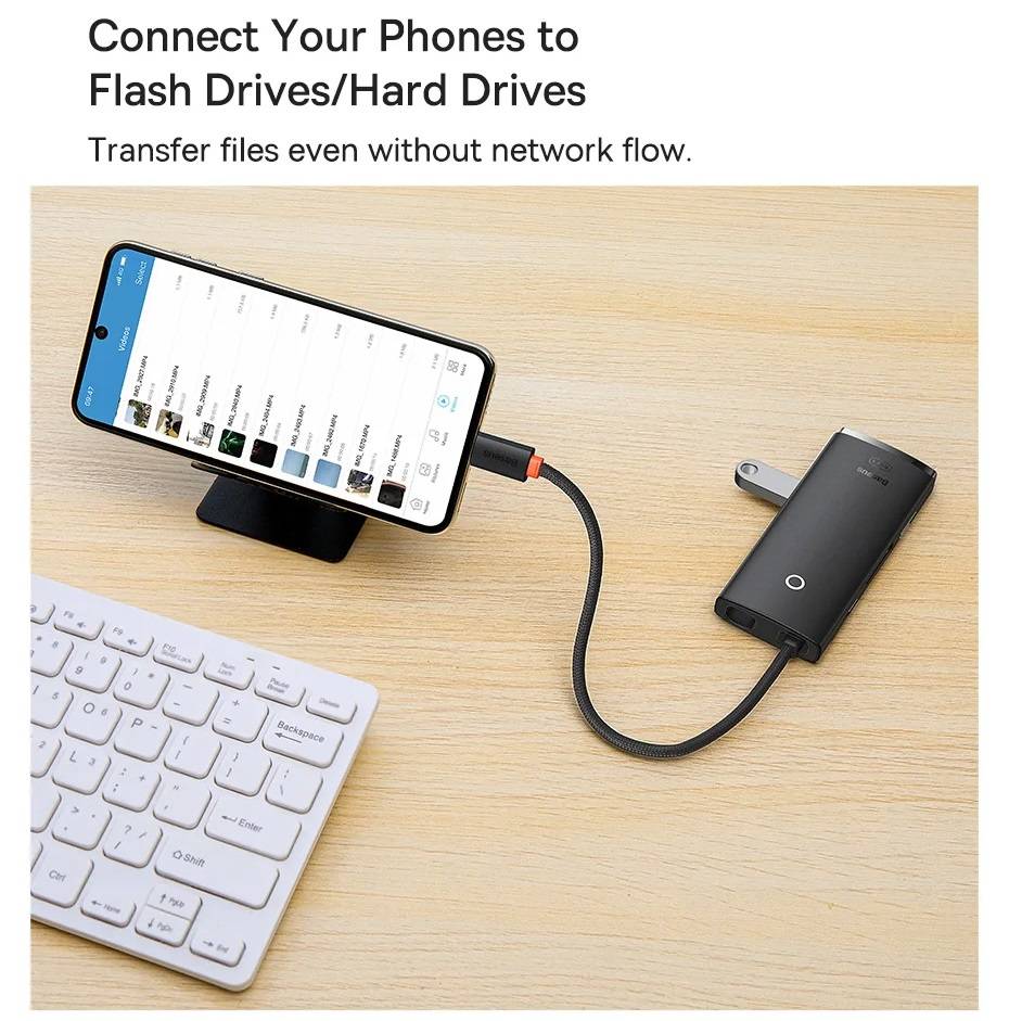 HUB USB C 4K com HDMI Baseus