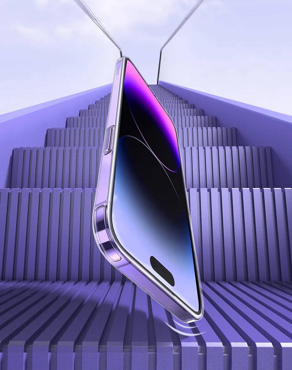 Capa Transparente para iPhone X, XS, XR, 11, 12, 13 e 14 Baseus
