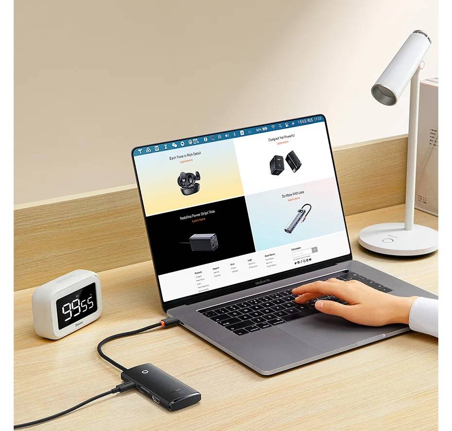 HUB USB C 4K com HDMI Baseus