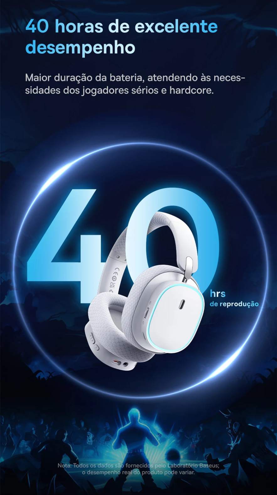 Headset Bluetooth 5.3 AeQur GH02 Baseus