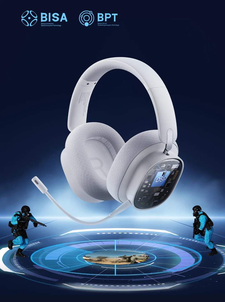 Headset Bluetooth 5.3 AeQur GH02 Baseus