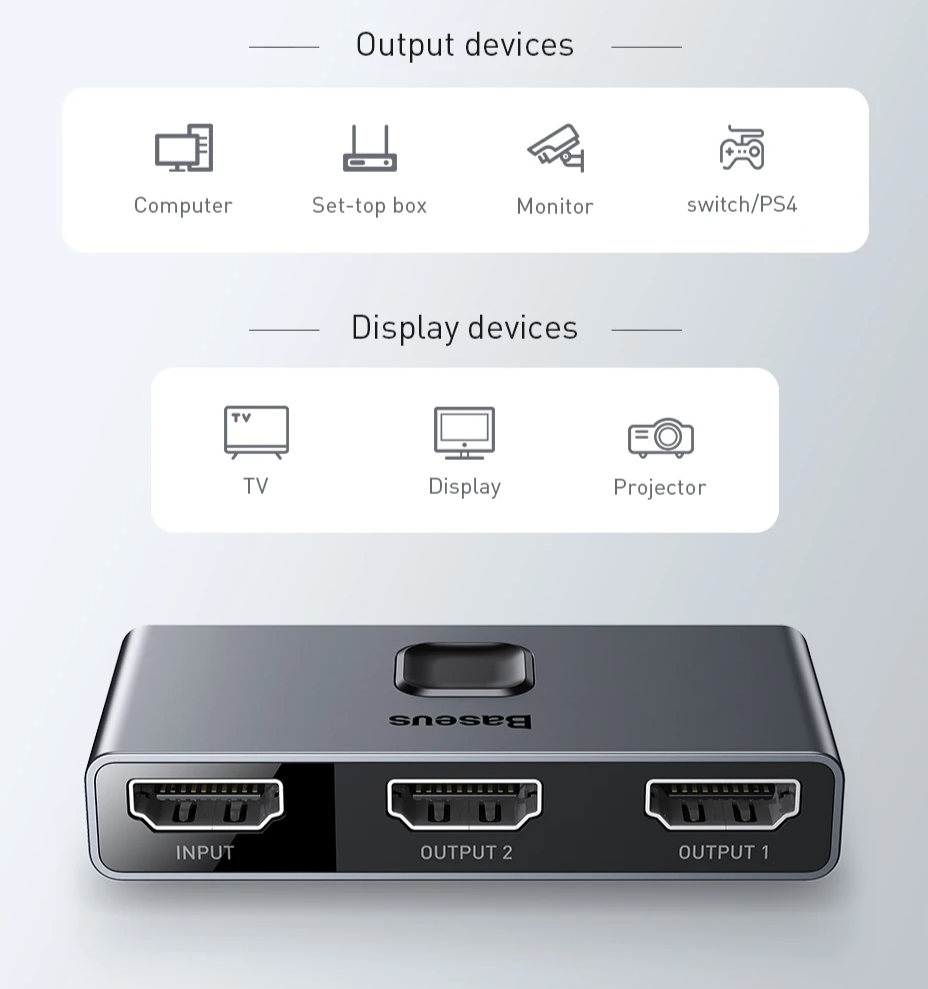 Switch Adaptador HDMI Baseus
