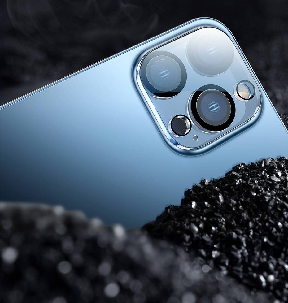 Protetor de Lente de Câmera para iPhone 14 2Pçs Baseus