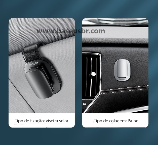Suporte de óculos para carro Baseus