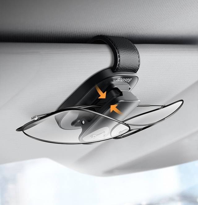 Suporte de óculos para carro Baseus