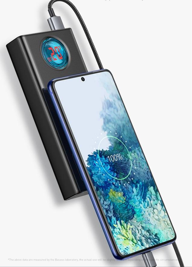 Power Bank 65w 30000mAh Baseus