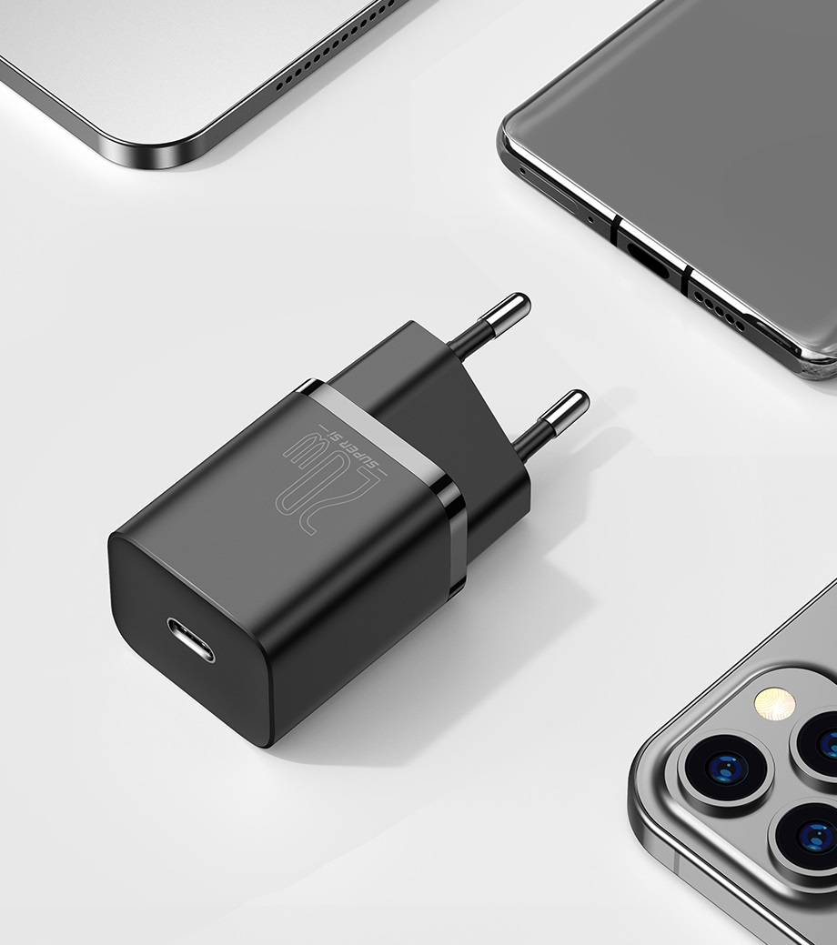 Kit Carregador 20W Tipo C com Cabo para iPhone Baseus