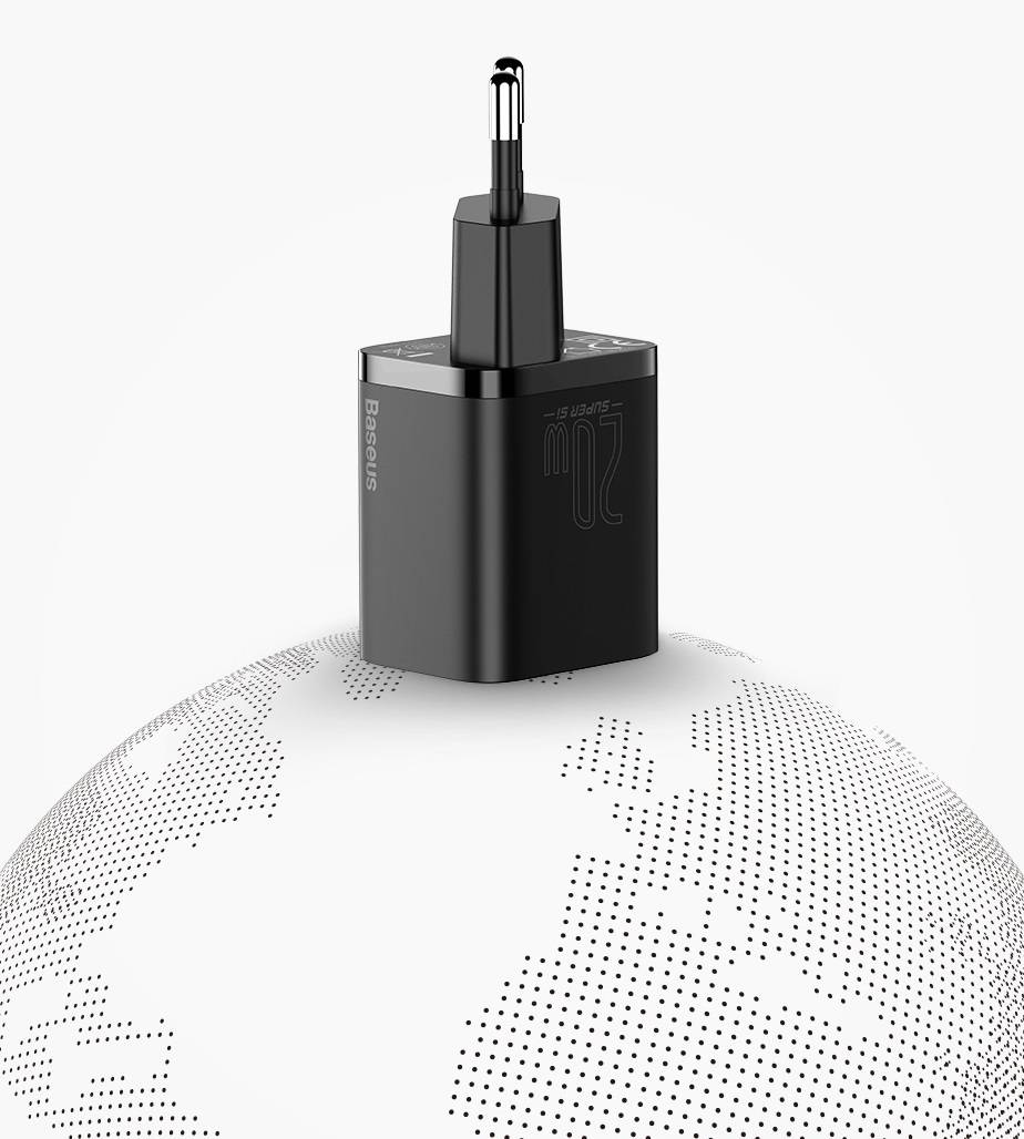 Kit Carregador 20W Tipo C com Cabo para iPhone Baseus