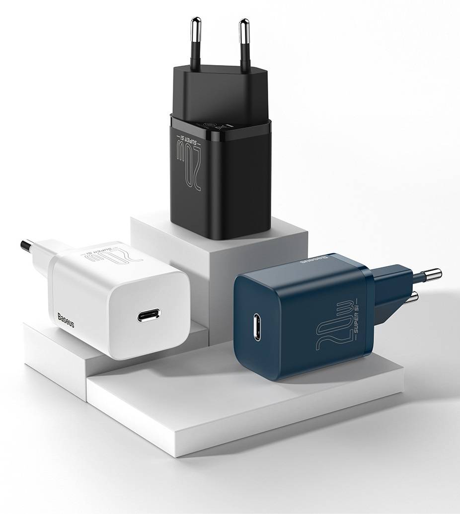 Kit Carregador 20W Tipo C com Cabo para iPhone Baseus
