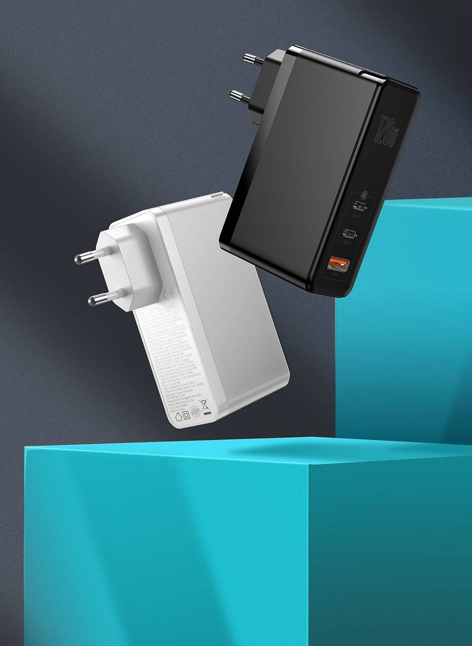 Carregador GaN 120w Baseus