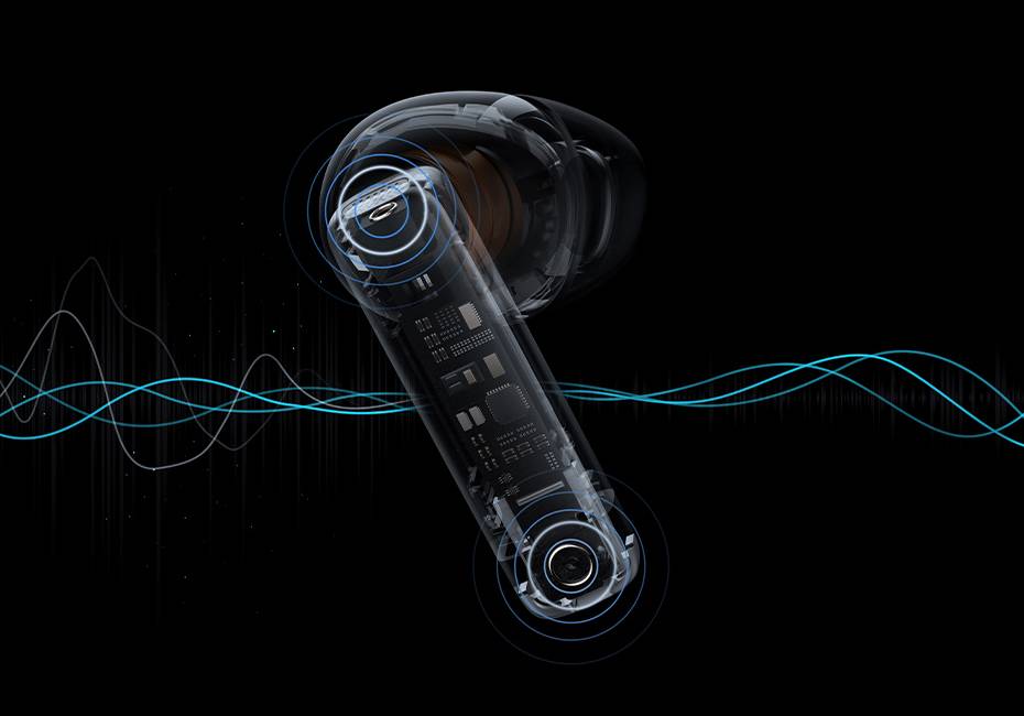 Fone de ouvido sem fio Bowie e9 Bluetooth 5.3 Baseus