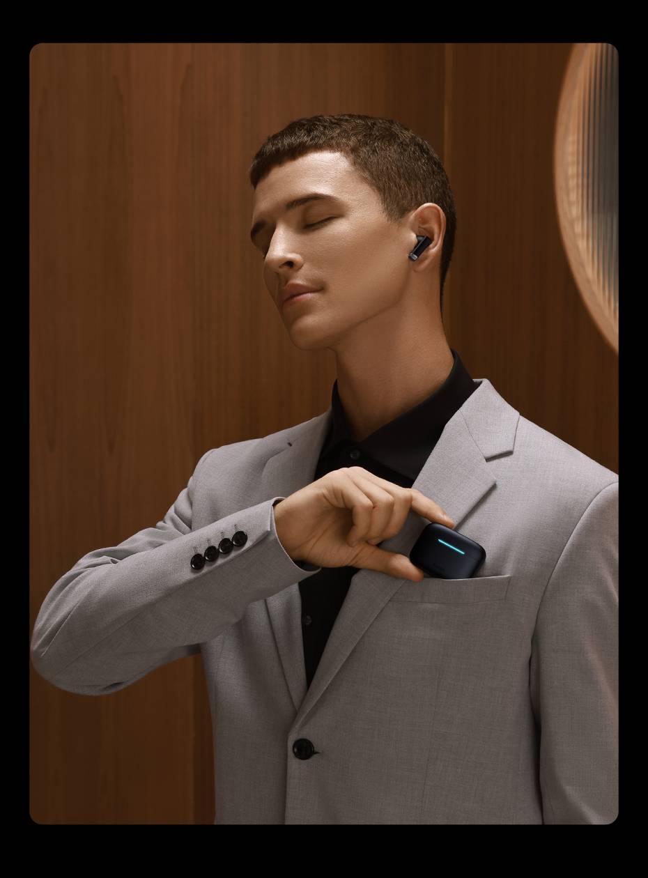 Fone de ouvido sem fio Bowie e9 Bluetooth 5.3 Baseus