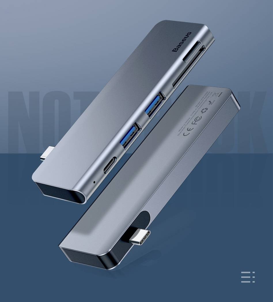 Hub USB C 5 em 1 Baseus