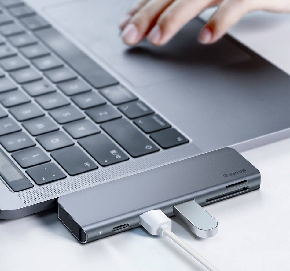 Hub USB C 5 em 1 Baseus