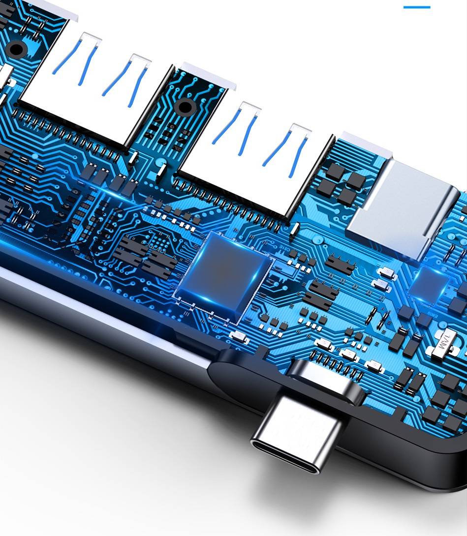 Hub USB C 5 em 1 Baseus