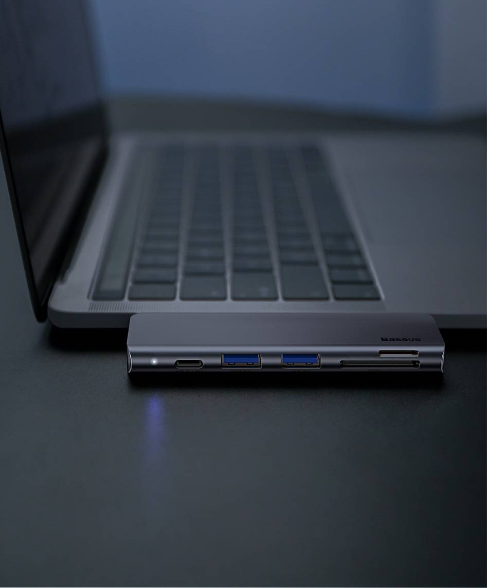 Hub USB C 5 em 1 Baseus