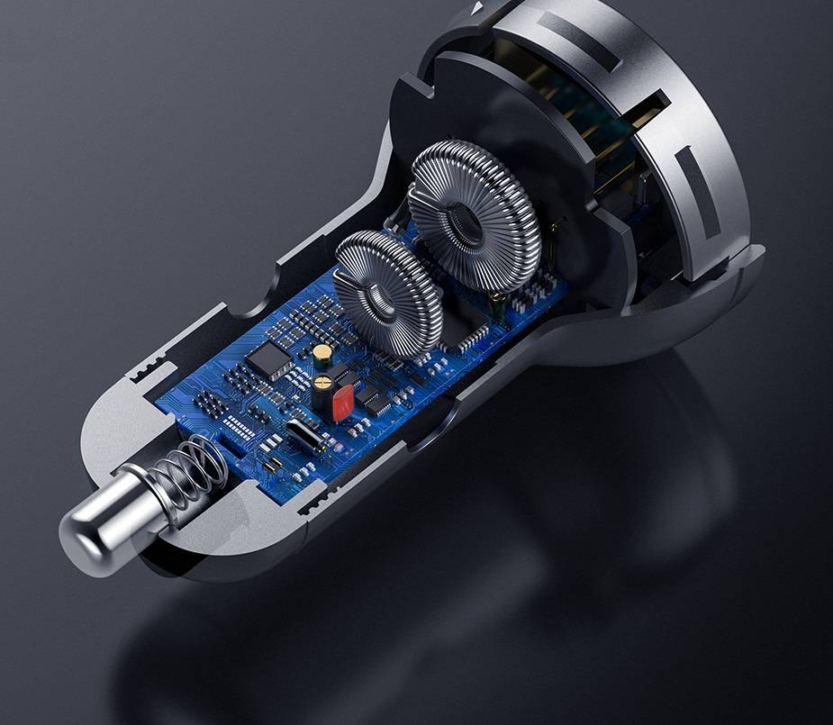 Carregador veicular 24W 4.8A Baseus
