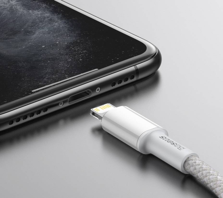 Cabo USB C Lightning PD 20W carregamento rápido Baseus