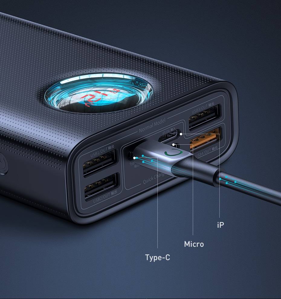 Power Bank 65w 30000mAh Baseus