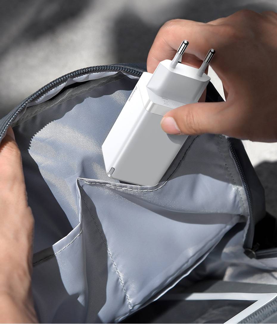 Carregador 65w GaN USB Tipo C Baseus