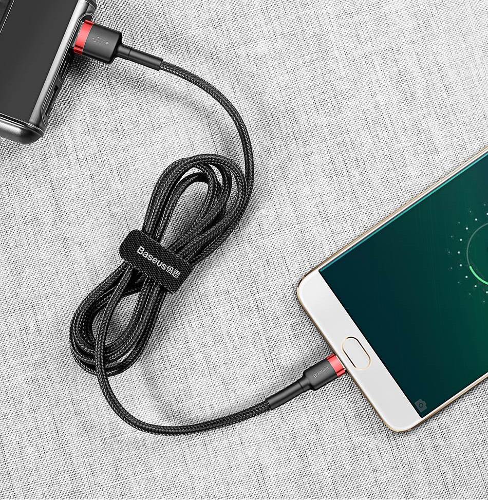 Cabo micro USB 2,4A Baseus