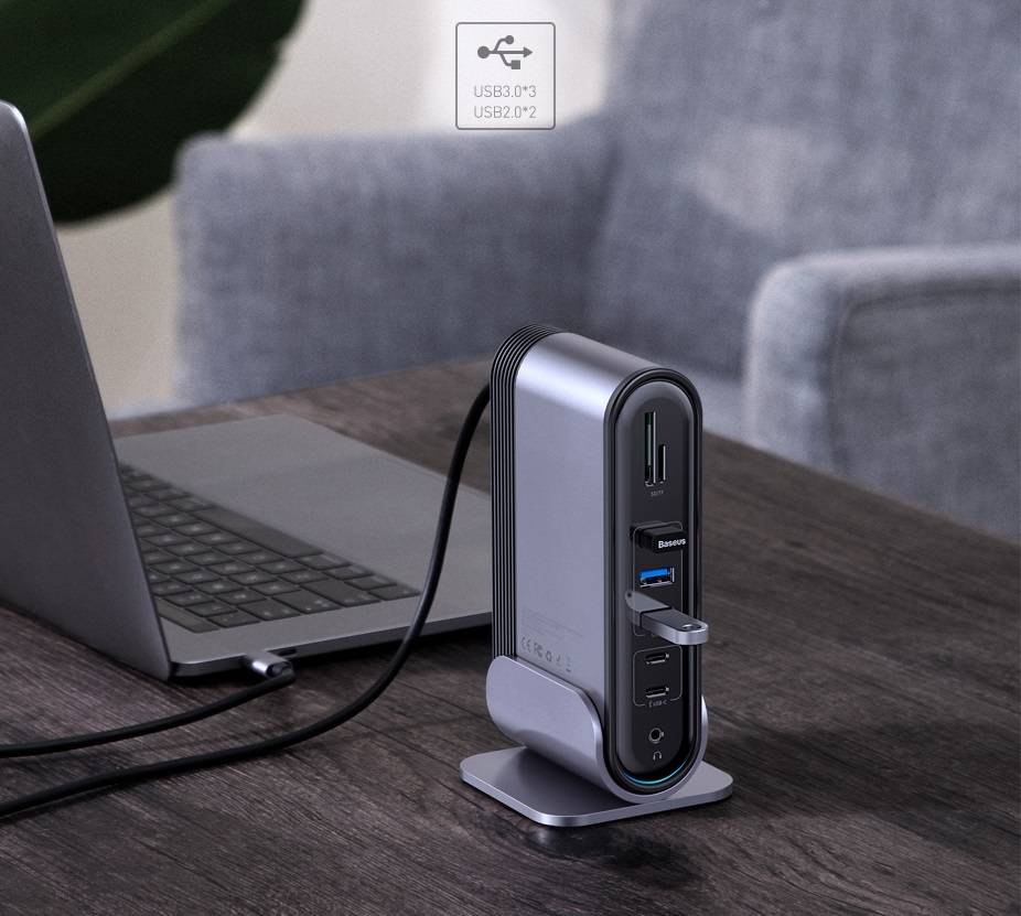 Hub 17 em 1 USB C Baseus