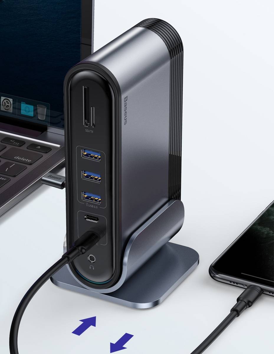 Hub 17 em 1 USB C Baseus
