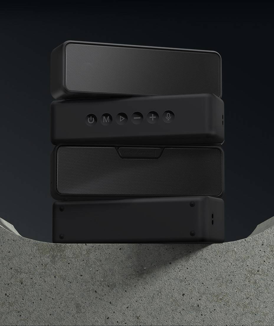 Caixa de som Bluetooth IPX6 à prova d'água 20w Baseus