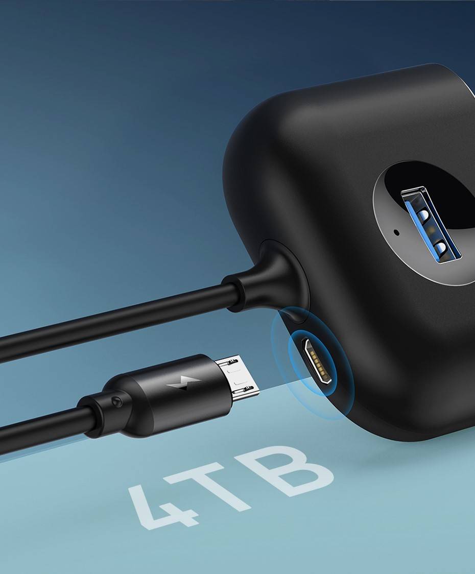 Hub USB 3.0 4 Baseus