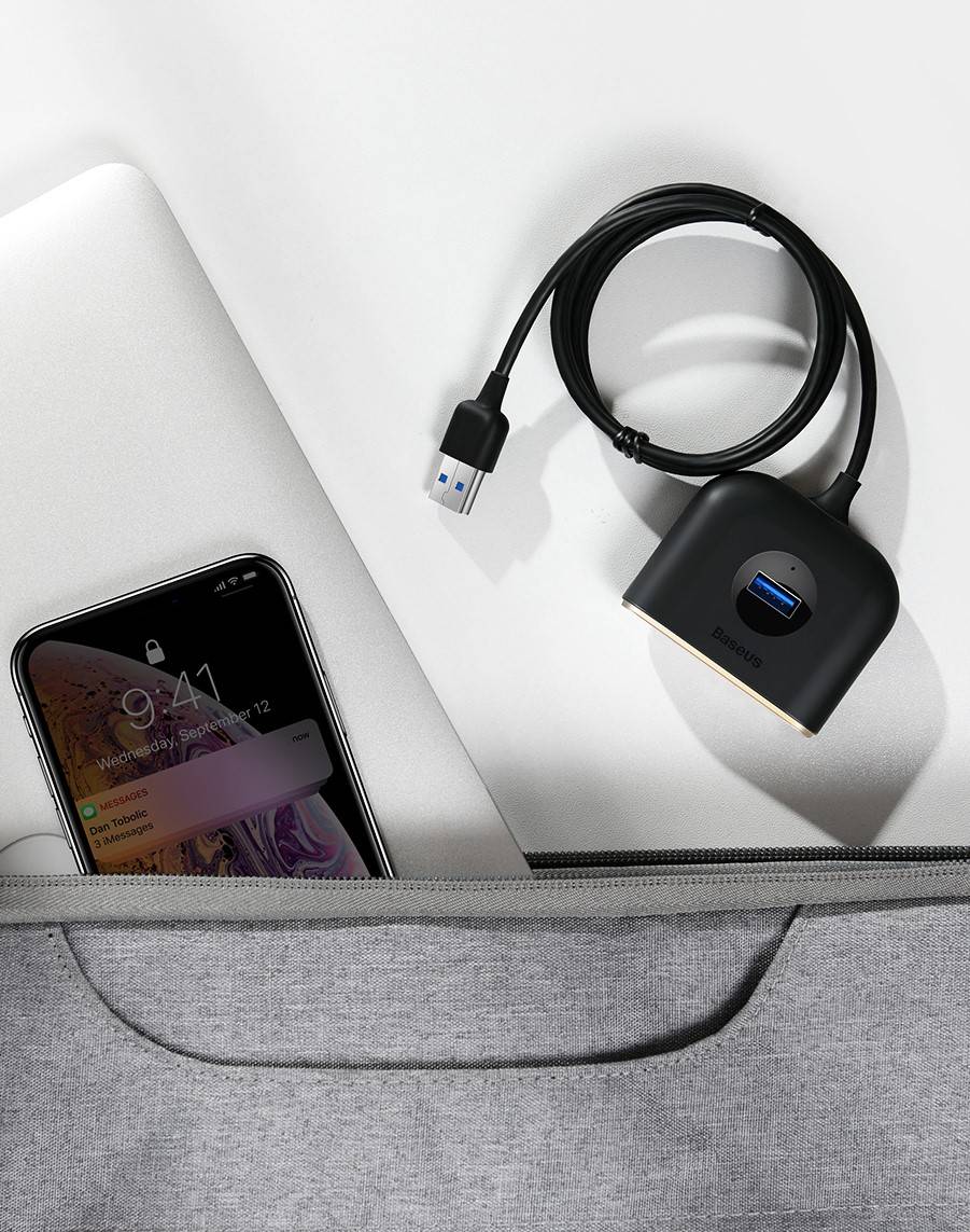 Hub USB 3.0 4 Baseus