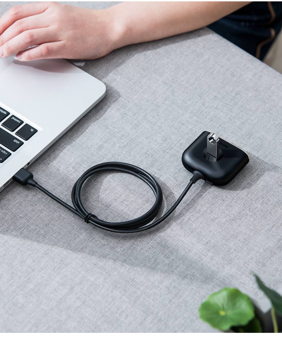 Hub USB 3.0 4 Baseus