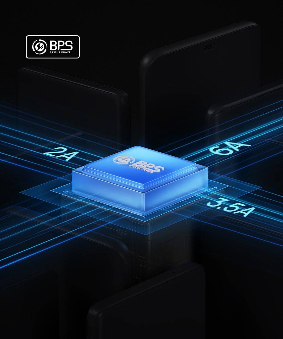 Cabo USB 3 em 1 100w Baseus