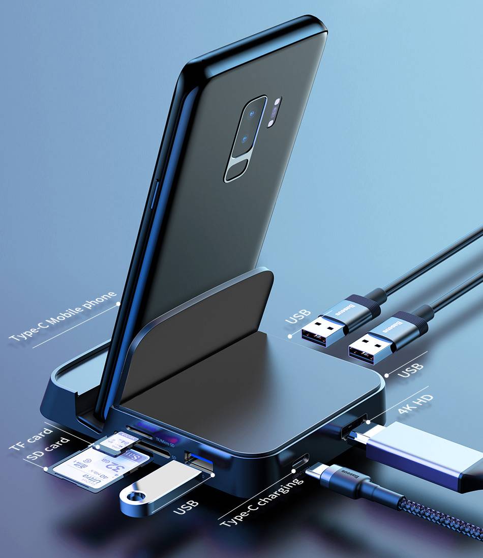 HUB USB C Dex Station Baseus